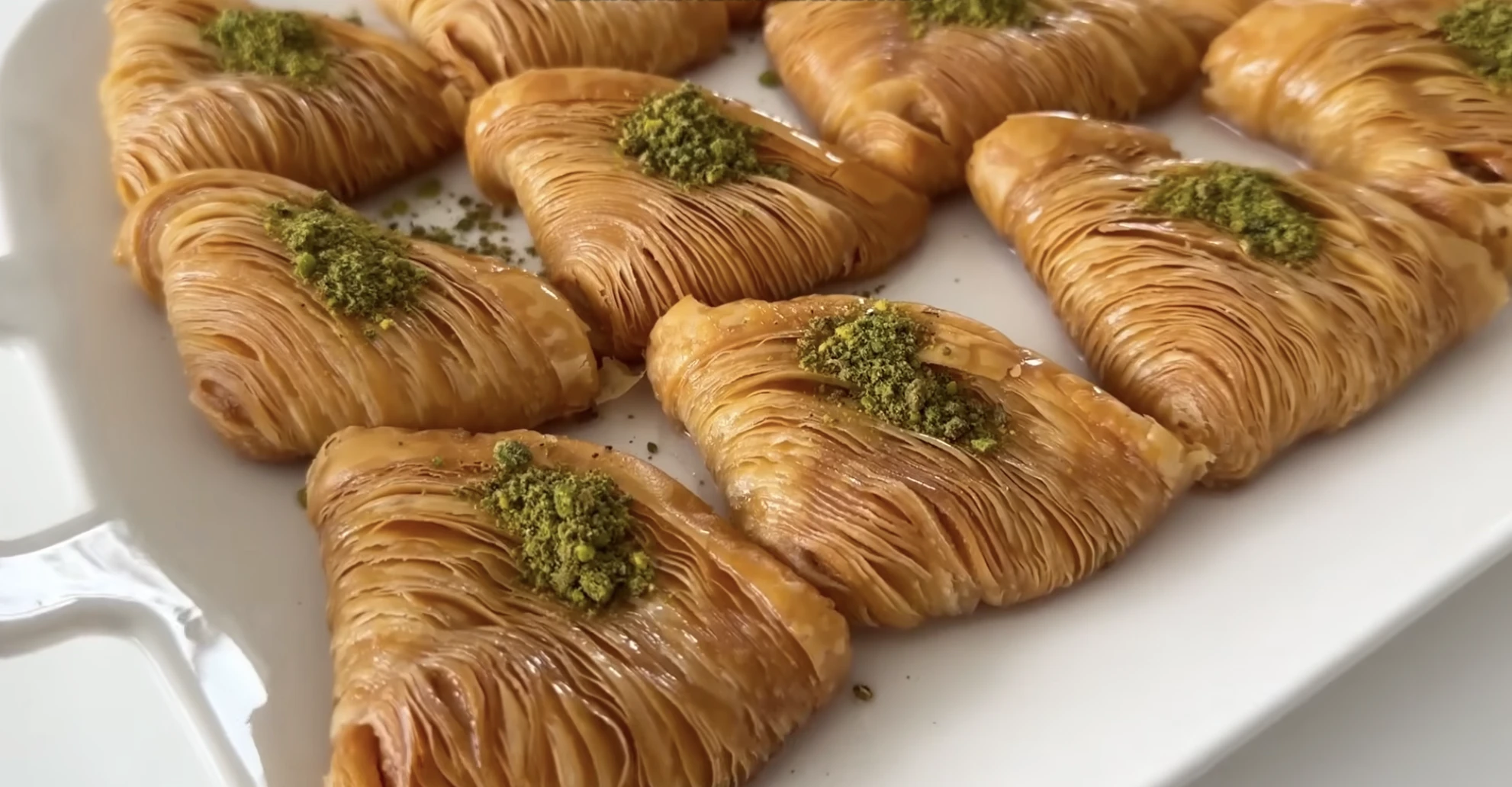 ropogós, szirupos desszert