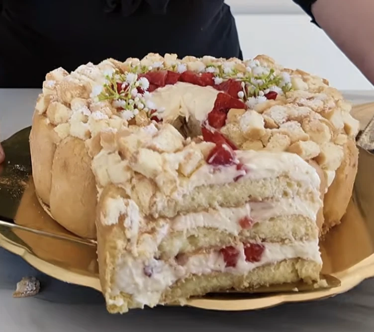 mimóza torta sütés nélkül