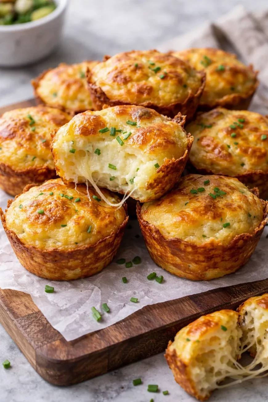 A sajtos krumplipürés muffin, ami egyszerű, gyors és laktató Jamie Olivertől