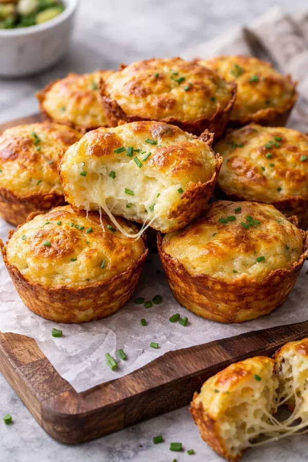 A sajtos krumplipürés muffin, ami egyszerű, gyors és laktató Jamie Olivertől