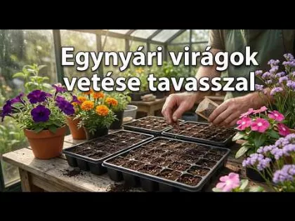 Tavaszi virágvetés titkai: így indul a petúnia és a bársonyvirág palántanevelése