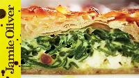 Jamie Oliver Ropogós spenótos-fetás filo pite, ami 30 perc alatt 