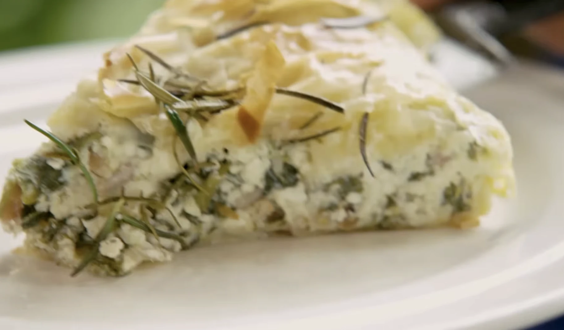 spenótos fetás levelestészta pite