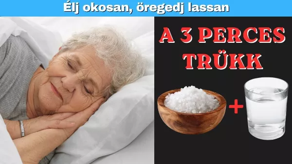 Vége az álmatlan éjszakáknak: a hajnali 3-as ébredés titka és a 3 perces trükk