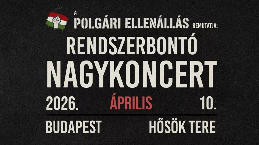 Zenei cunami a Hősök terén: Ma zajlik a Rendszerbontó Nagykoncert