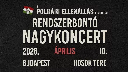 Zenei cunami a Hősök terén: Ma zajlik a Rendszerbontó Nagykoncert
