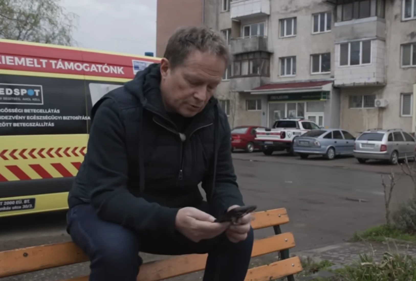 Geszti Péter mentő ukrajna