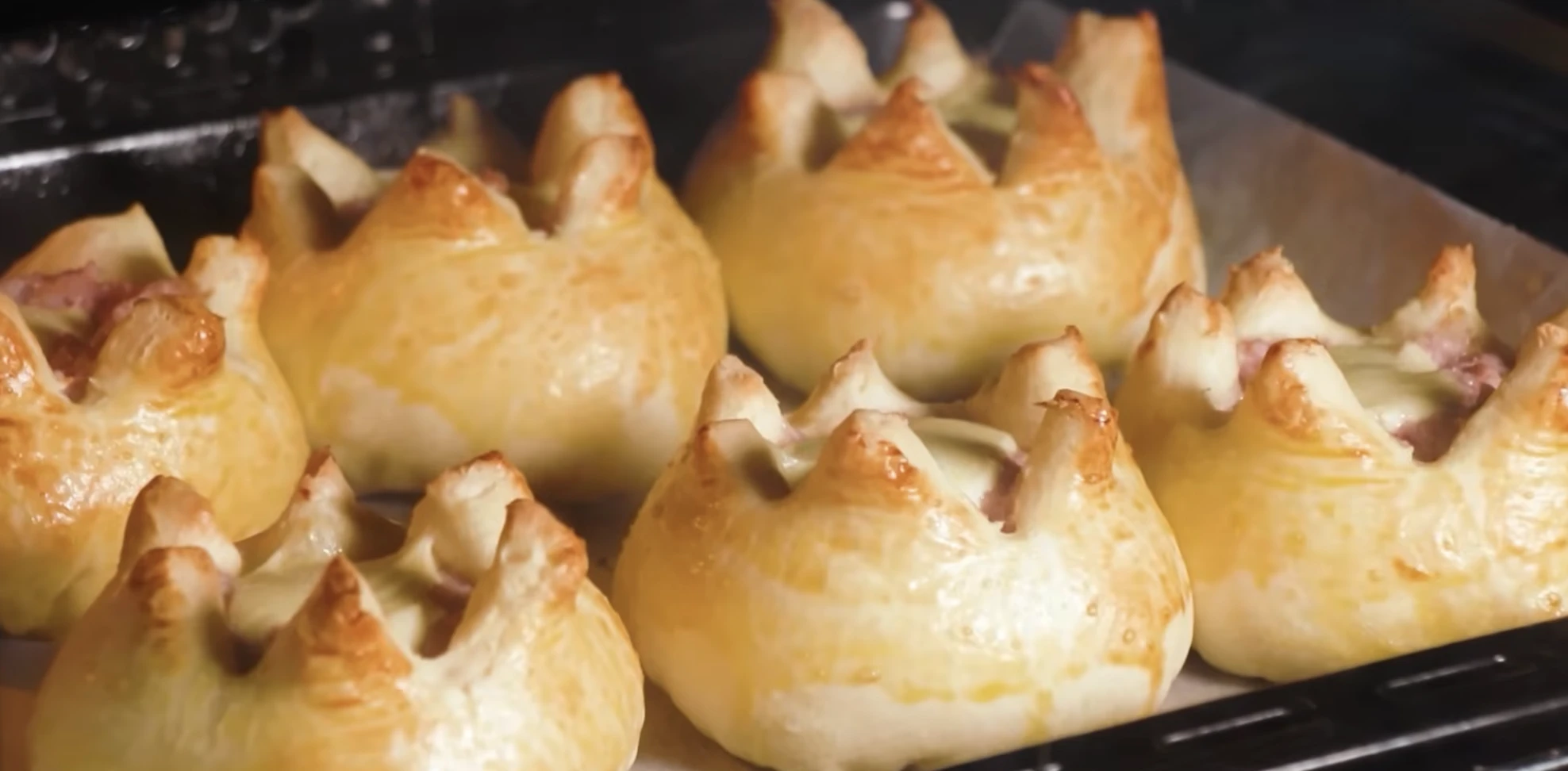 húsgombóc levelestésztában