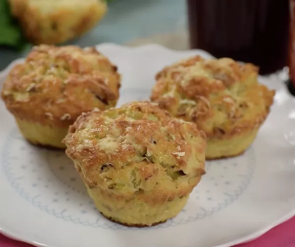 Krémes ricottás-sonkás muffin, ami mindenkit levesz a lábáról