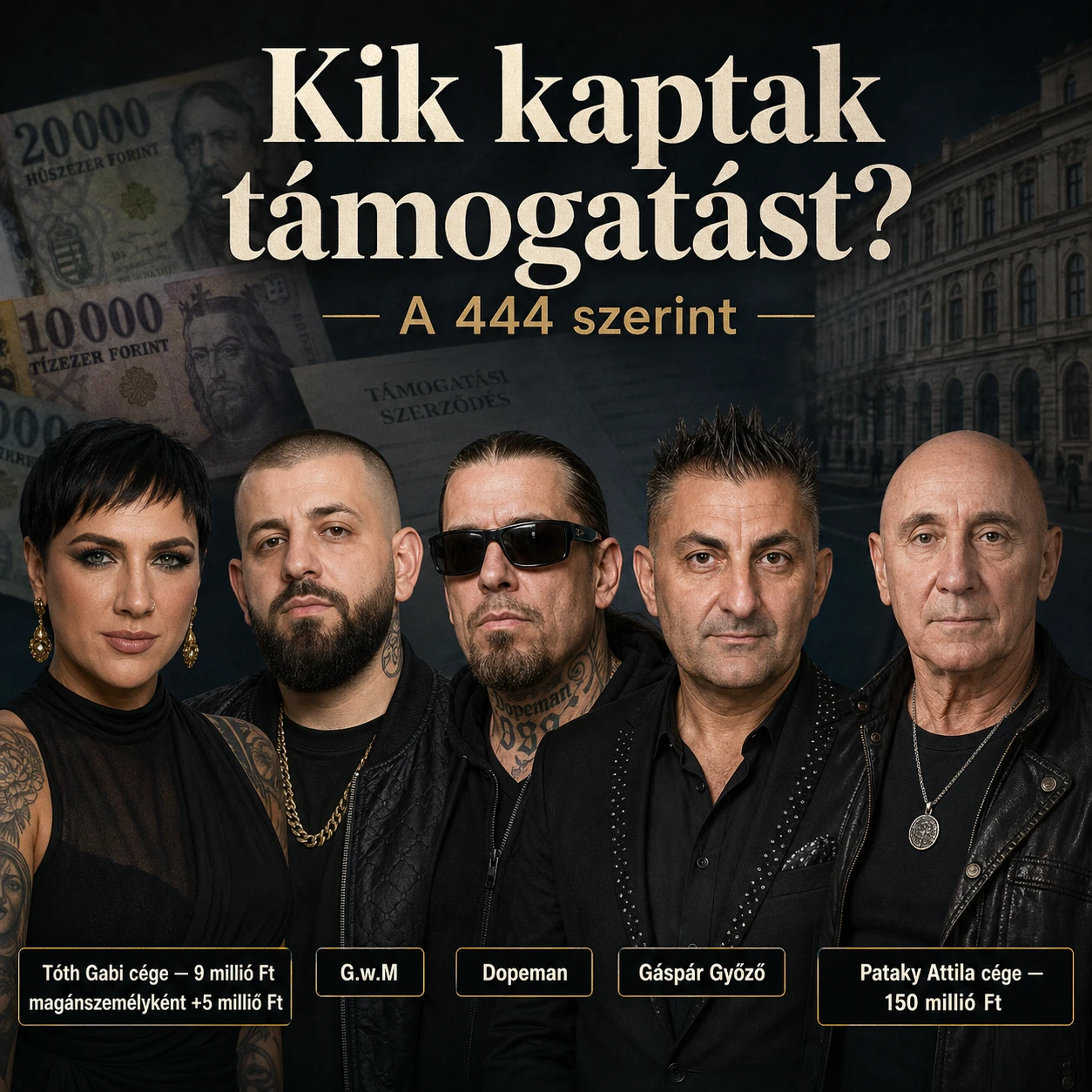 zenész tolvajok szégyenlista