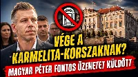 Magyar Péter kemény üzenete és tárlatvezetése a Karmelita luxus rezidenciában