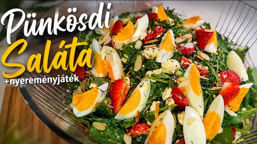Ez a pünkösdi saláta lehet az ünnepi asztal friss titka