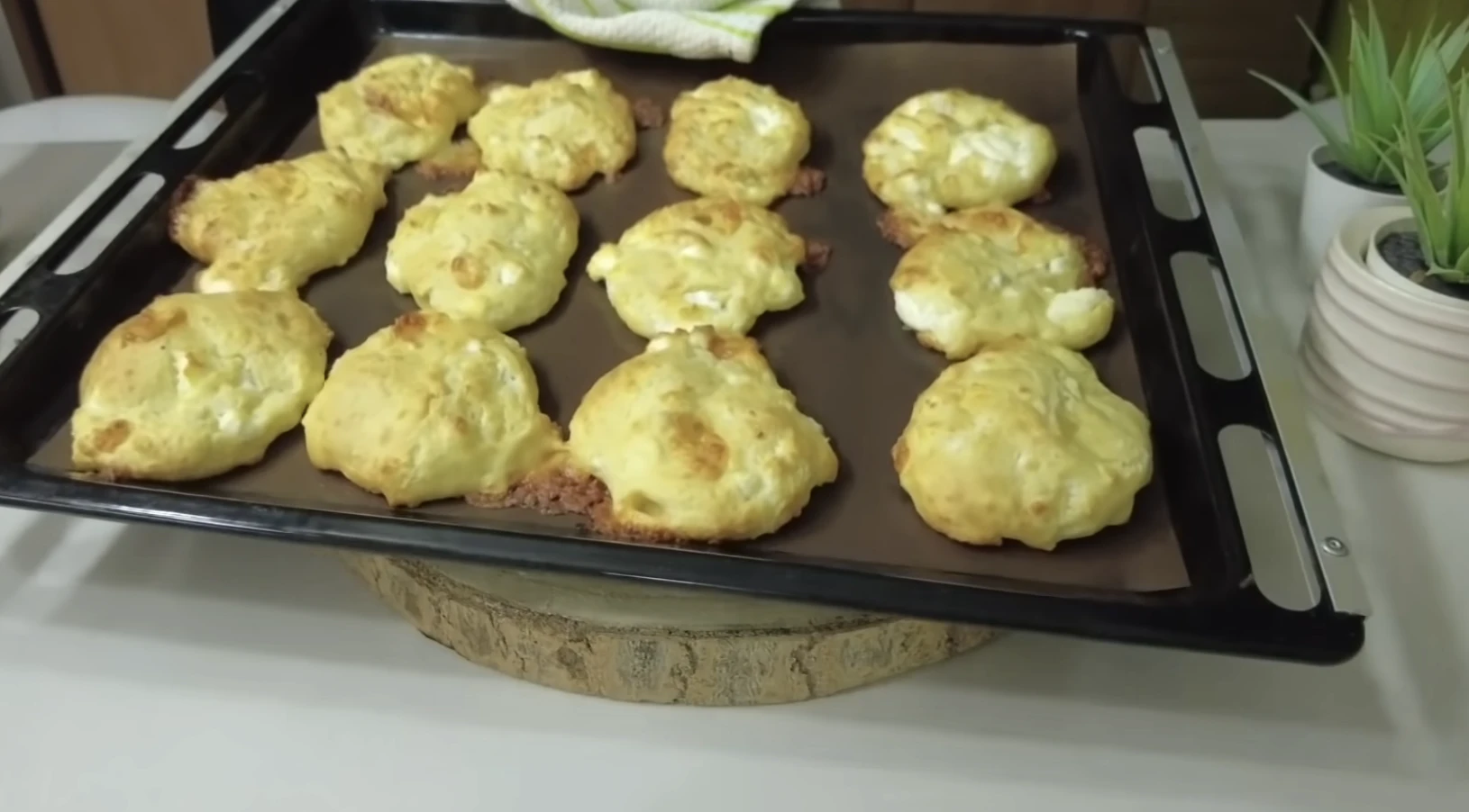 Könnyű ricottás fánk sütőben sütve