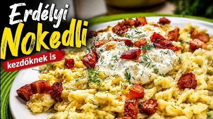 Ez a füstölt sajtos erdélyi nokedli eltünteti az unalmas vacsorákat