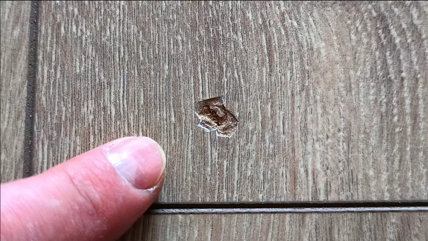 Így tűnhet el a sérült laminátum nyoma 5 perc alatt
