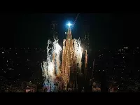 XIV. Leó pápa megáldotta Barcelona égbe törő Sagrada Famíliát