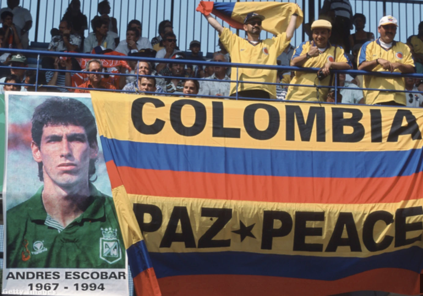 Andrés Escobar halál labdarúgás kivégzés