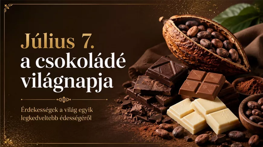Július 7. a csokoládé világnapja – érdekességek a világ egyik legkedveltebb édességéről