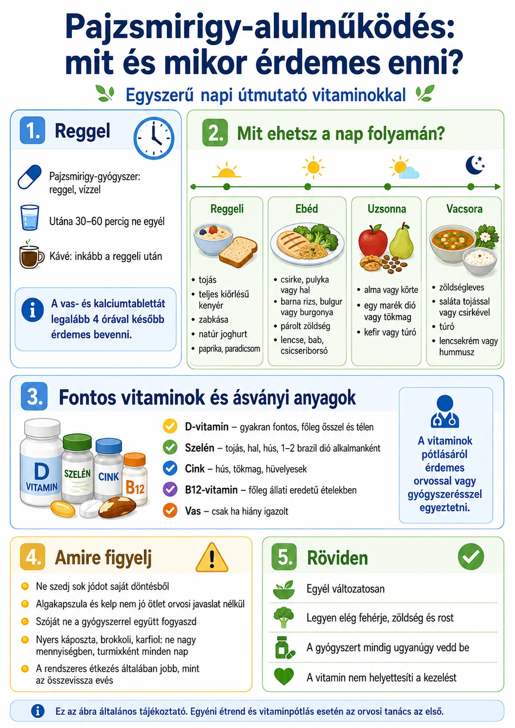 pajzsmirigy alulműködése