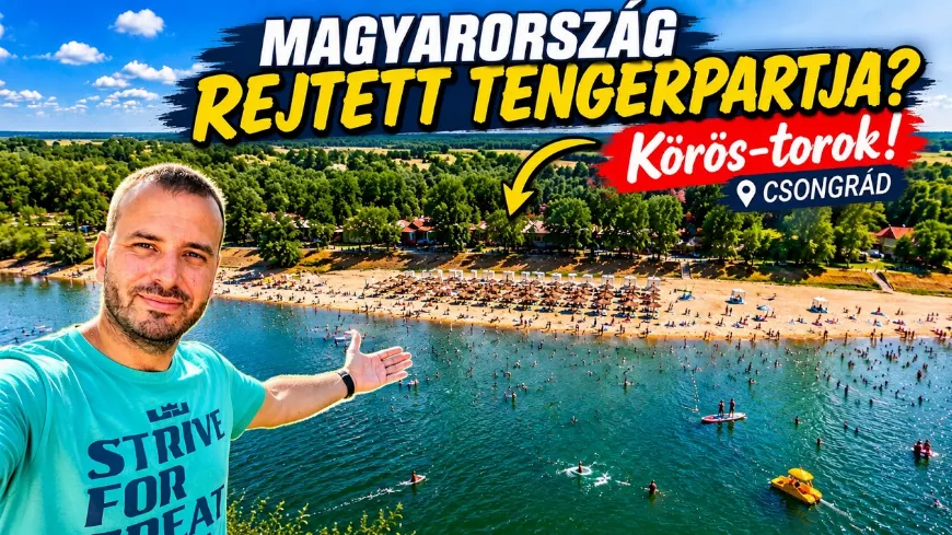 Magyarország rejtett tengerpartja: A csongrádi Körös-torok (Tengerparti hangulat az Alföld szívében)