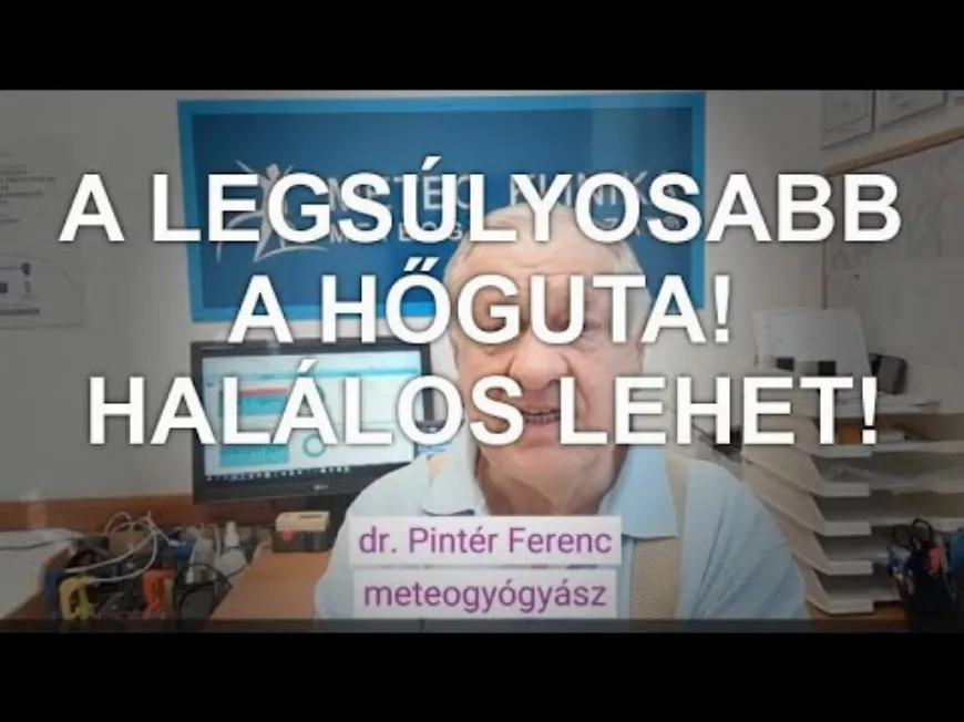 Halálos veszélyt hozhat a 40 fok: így jelezhet a hőguta