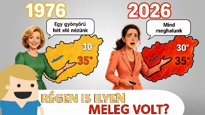 Régen is ilyen meleg volt? A számok kegyetlenül lerombolják a nyári nosztalgiát