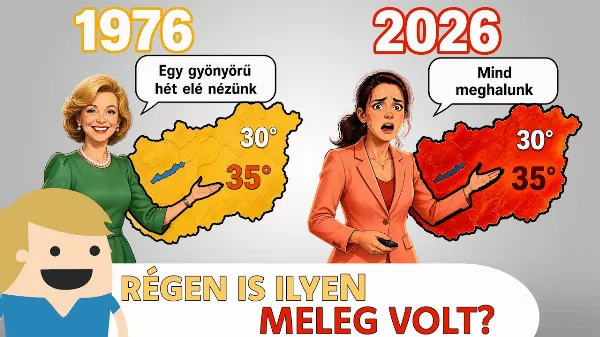 Régen is ilyen meleg volt? A számok kegyetlenül lerombolják a nyári nosztalgiát