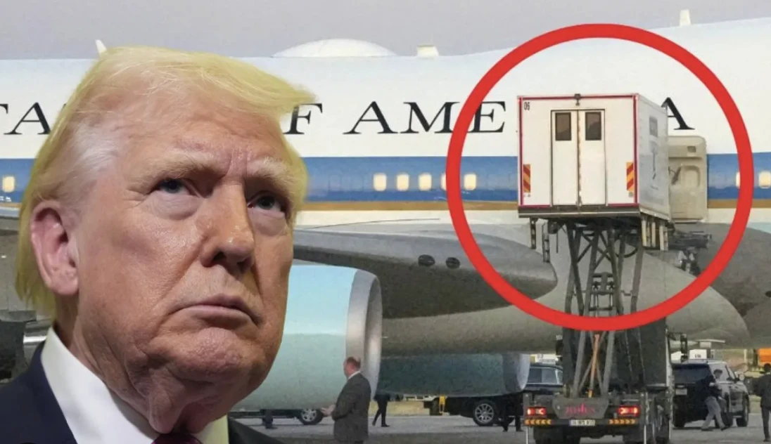 Donald Trump repülő