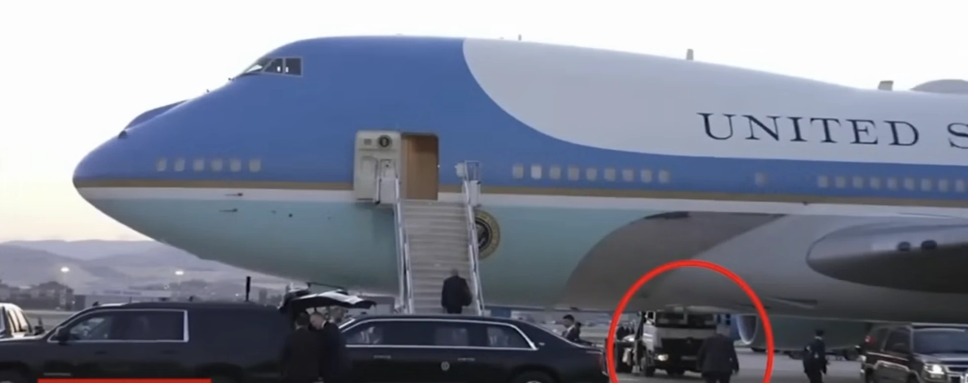 Donald Trump repülő