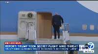Ételszállító teherautóval vitték el Trumpot az Air Force One-ról