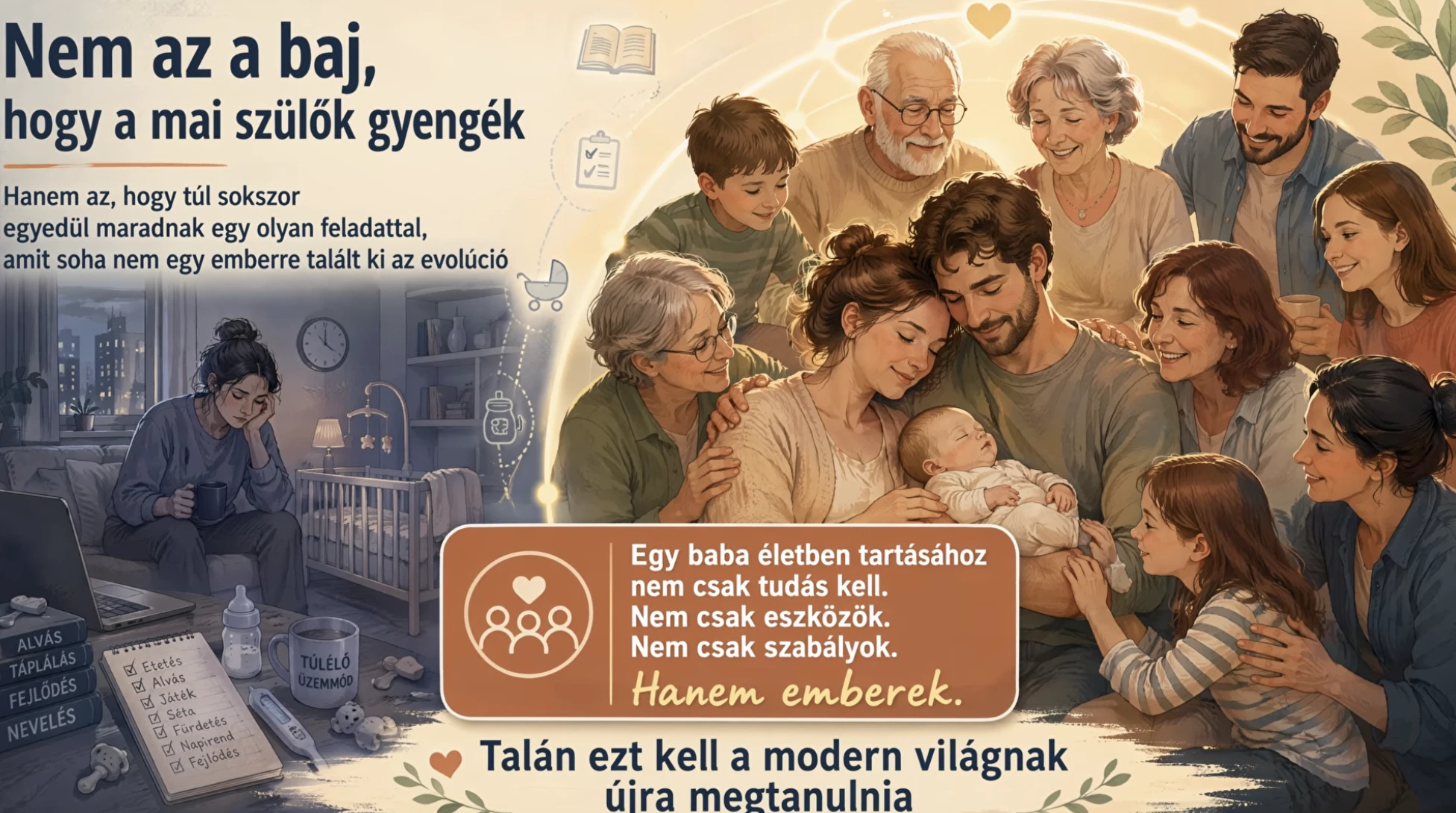 gyereknevelés