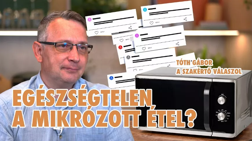 A mikrózott étel titka: ezt teszi valójában az étellel a készülék