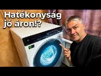 Meglepően sokat tud a Xiaomi 8 kg-os mosógépe, de van néhány bökkenő