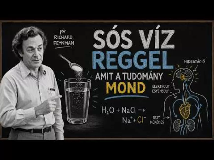 Egy csipet só a reggeli vízbe? Nem mindenkinek tesz jót az új divat