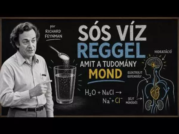 Egy csipet só a reggeli vízbe? Nem mindenkinek tesz jót az új divat