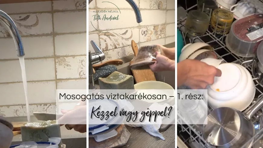 A nagymama mosogatási módszere meglepetést okozott, de van egy csavar